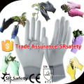 SRSAFETY 13G Nylon gestrickt PU Palm Beschichtete Sicherheit PU Handschuhe